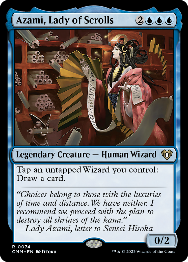 Azami, Lady of Scrolls [Commander Masters] | GrognardGamesBatavia