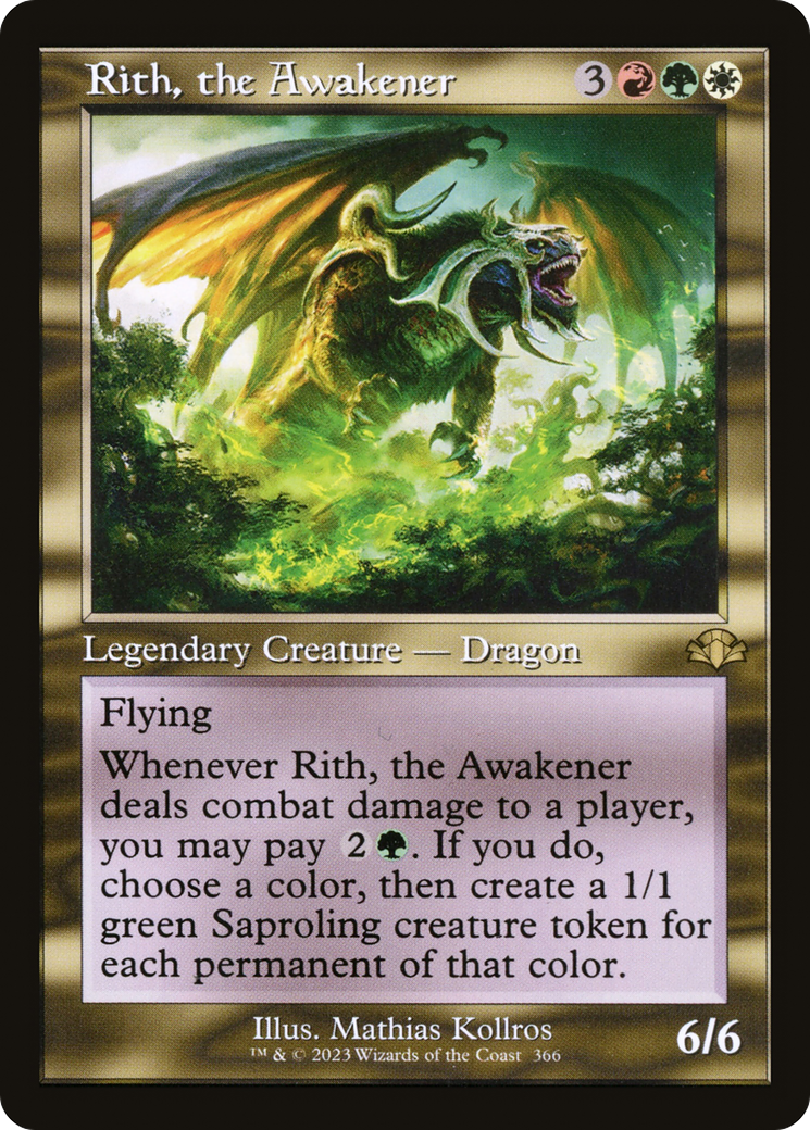Rith, the Awakener (Retro) [Dominaria Remastered] | GrognardGamesBatavia