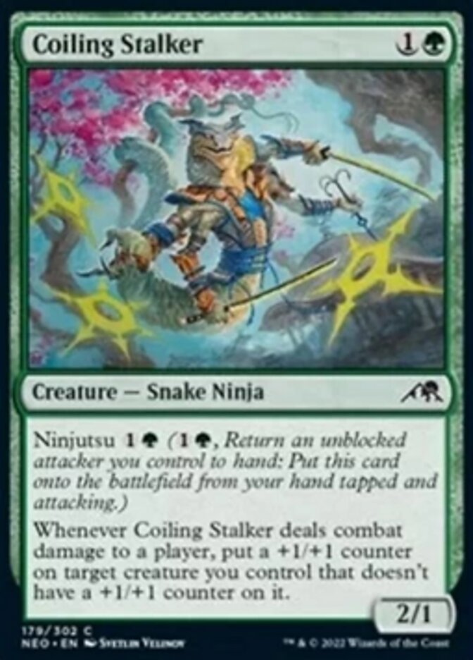 Coiling Stalker [Kamigawa: Neon Dynasty] | GrognardGamesBatavia