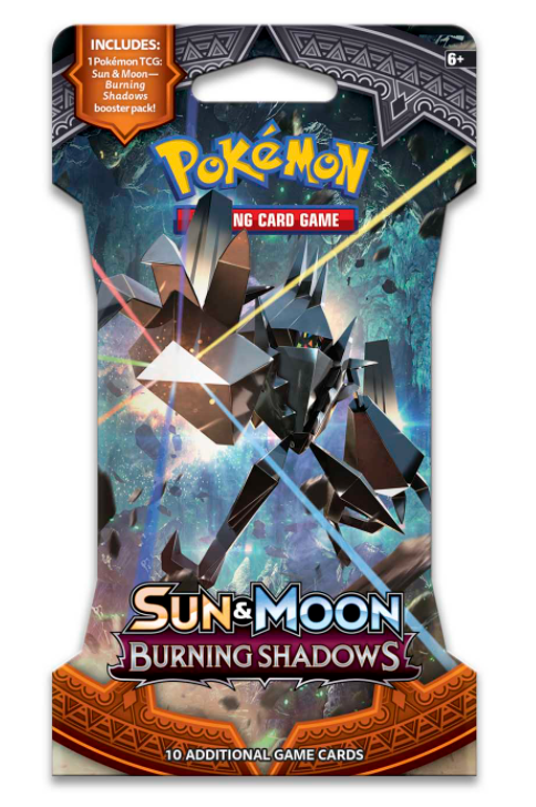 Sun & Moon: Burning Shadows - Sleeved Booster Pack | GrognardGamesBatavia