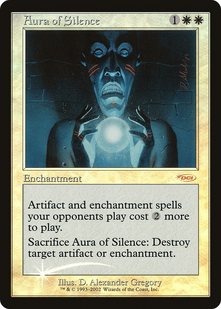 Aura of Silence [Friday Night Magic 2002] | GrognardGamesBatavia