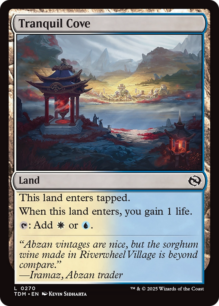 Tranquil Cove [Tarkir: Dragonstorm] | GrognardGamesBatavia