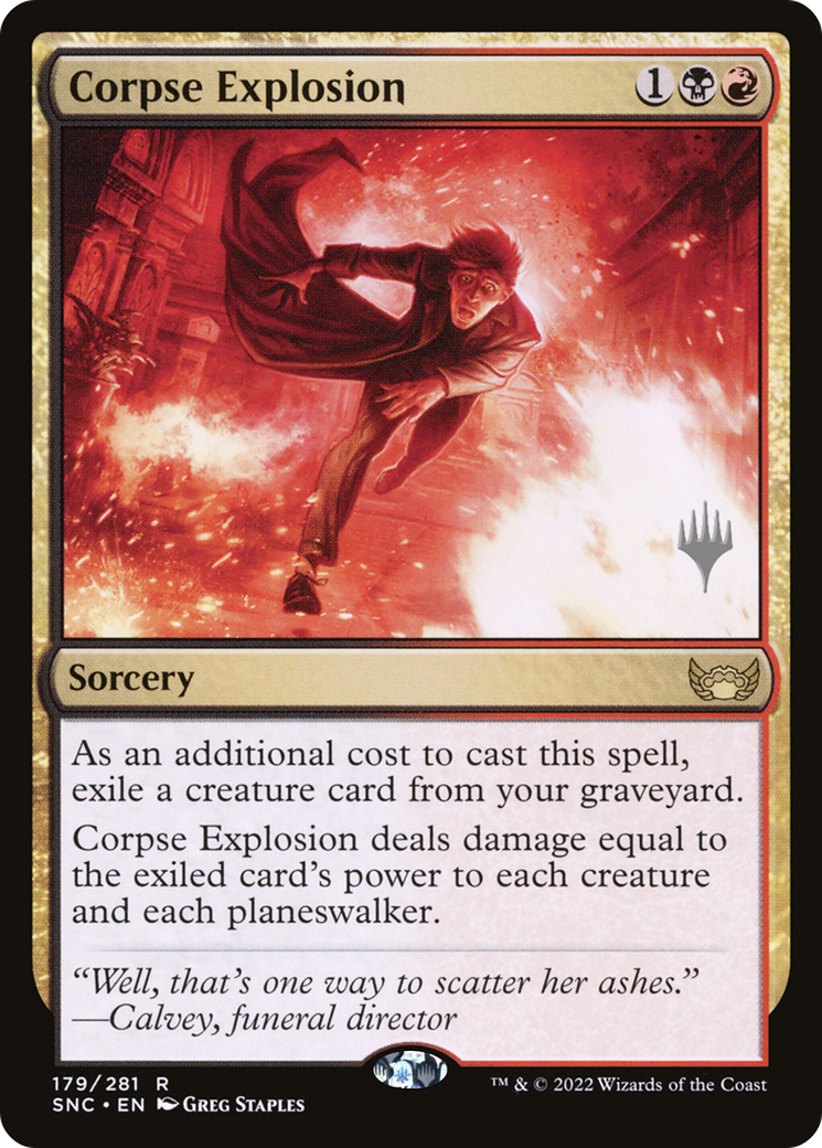 Corpse Explosion (Promo Pack) [Streets of New Capenna Promos] | GrognardGamesBatavia