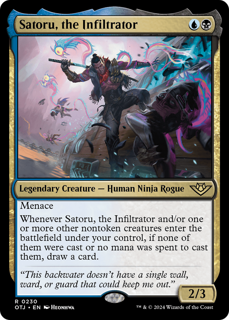 Satoru, the Infiltrator [Outlaws of Thunder Junction] | GrognardGamesBatavia