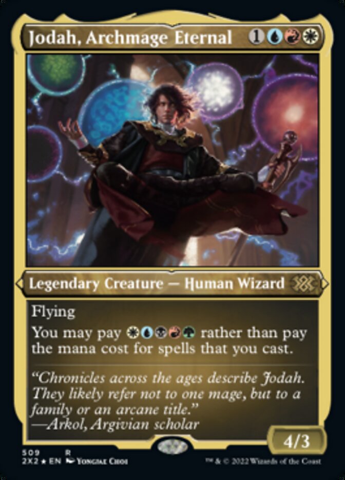 Jodah, Archmage Eternal (Foil Etched) [Double Masters 2022] | GrognardGamesBatavia