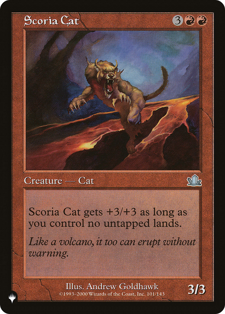 Scoria Cat [The List Reprints] | GrognardGamesBatavia