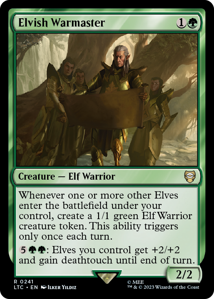 Elvish Warmaster [The Lord of the Rings: Tales of Middle-Earth Commander] | GrognardGamesBatavia