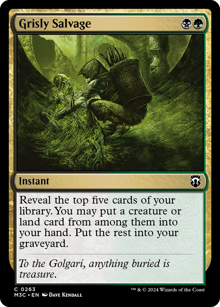 Grisly Salvage [Modern Horizons 3 Commander] | GrognardGamesBatavia