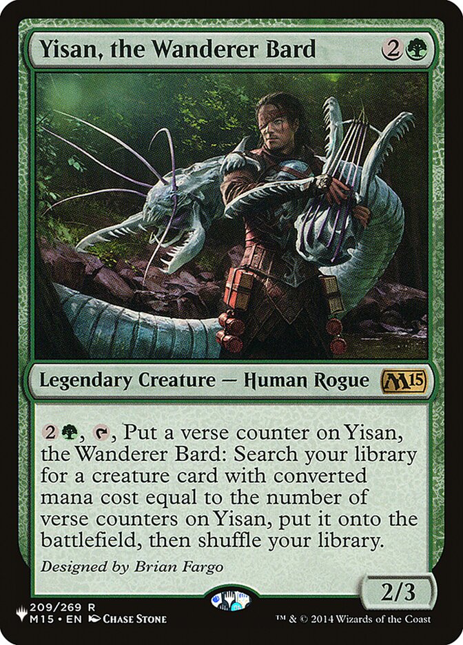 Yisan, the Wanderer Bard [The List] | GrognardGamesBatavia