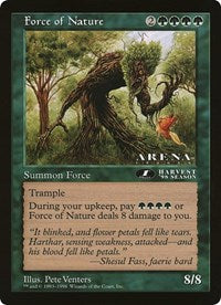 Force of Nature (Oversized) [Oversize Cards] | GrognardGamesBatavia