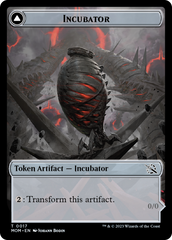 Incubator // Phyrexian (17) Double-Sided Token [March of the Machine Tokens] | GrognardGamesBatavia