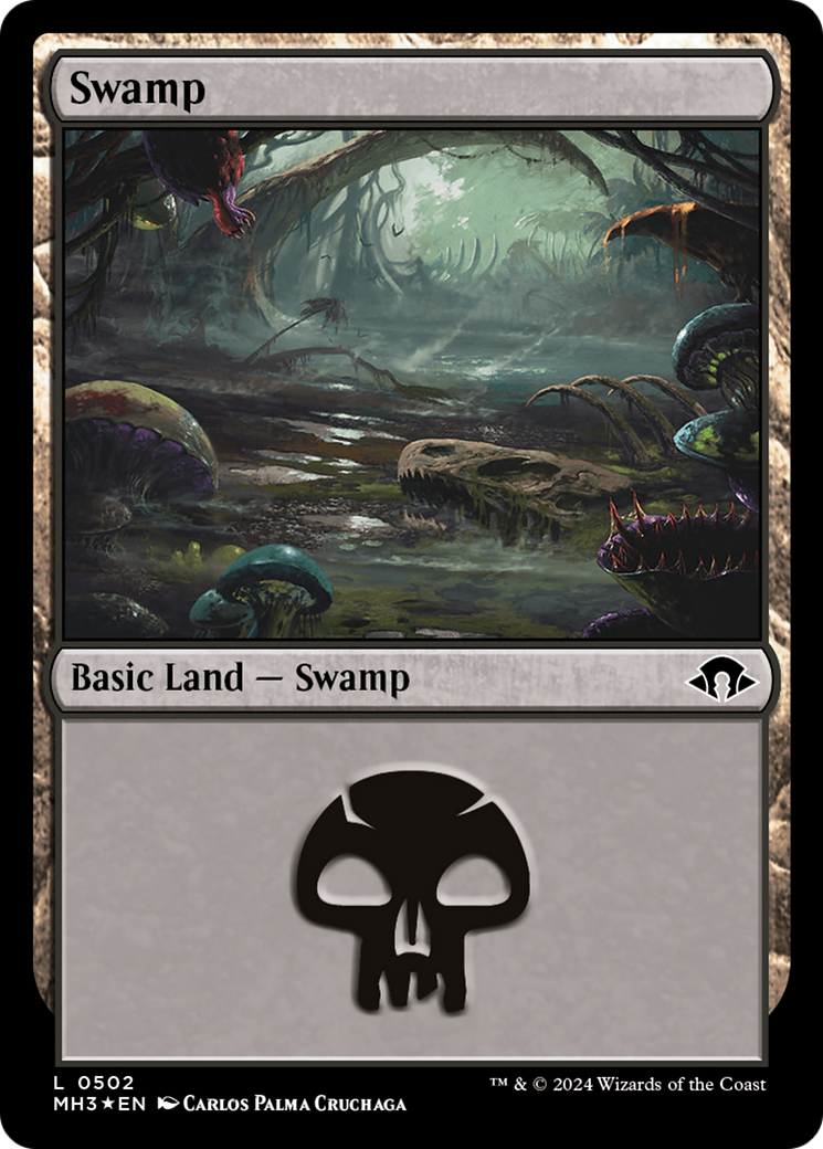 Swamp (0502) (Ripple Foil) [Modern Horizons 3] | GrognardGamesBatavia