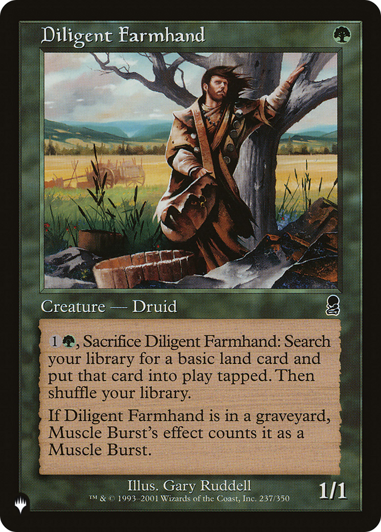 Diligent Farmhand [The List Reprints] | GrognardGamesBatavia