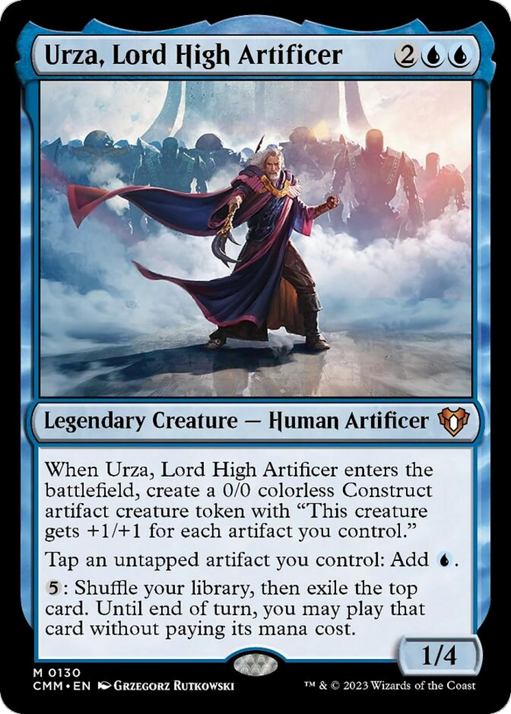 Urza, Lord High Artificer [Commander Masters] | GrognardGamesBatavia