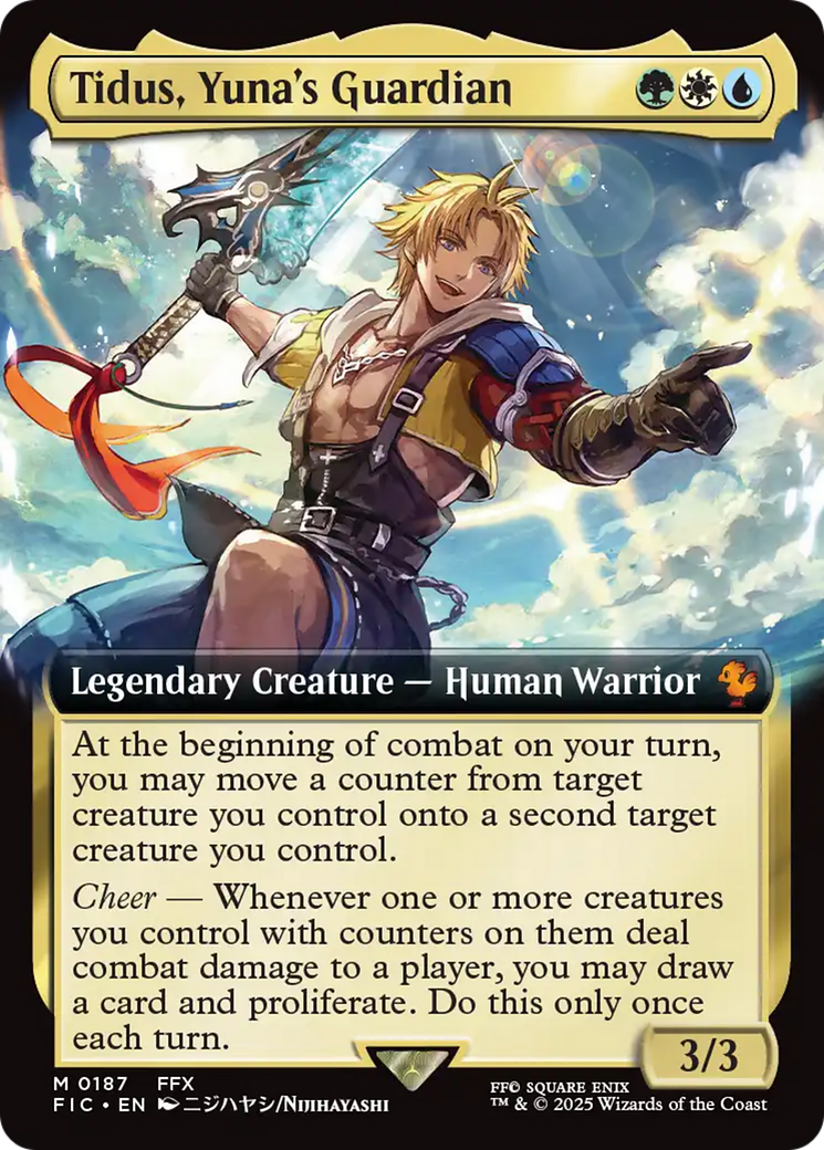 Tidus, Yuna's Guardian (Extended Art) [FINAL FANTASY Commander] | GrognardGamesBatavia