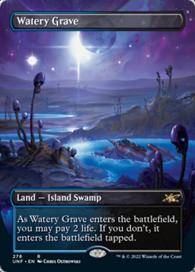 Watery Grave (Borderless) [Unfinity] | GrognardGamesBatavia