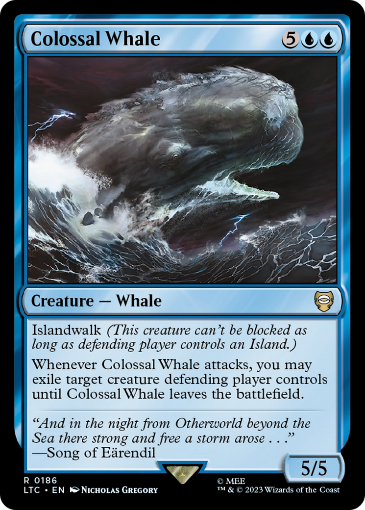 Colossal Whale [The Lord of the Rings: Tales of Middle-Earth Commander] | GrognardGamesBatavia