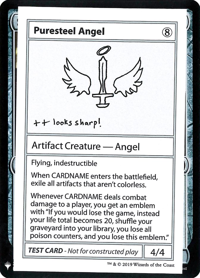 Puresteel Angel [Mystery Booster Playtest Cards] | GrognardGamesBatavia