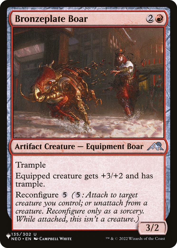 Bronzeplate Boar [The List Reprints] | GrognardGamesBatavia