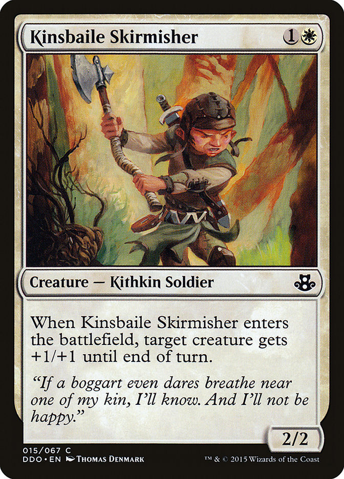 Kinsbaile Skirmisher [Duel Decks: Elspeth vs. Kiora] | GrognardGamesBatavia