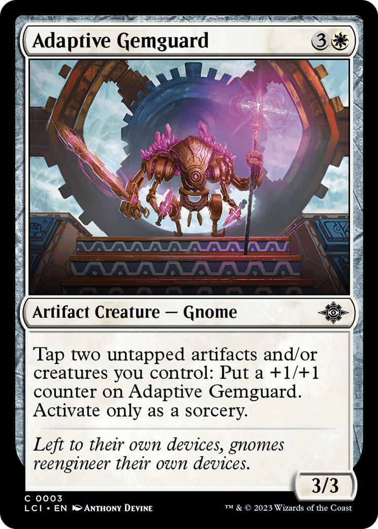 Adaptive Gemguard [The Lost Caverns of Ixalan] | GrognardGamesBatavia