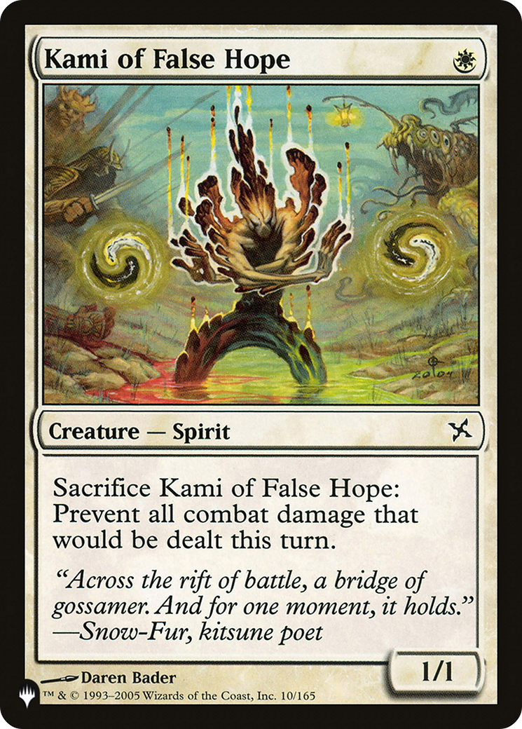 Kami of False Hope [The List] | GrognardGamesBatavia