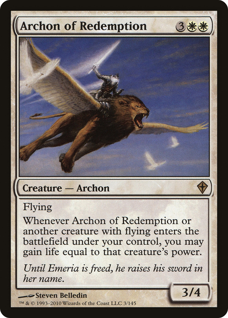 Archon of Redemption [Worldwake] | GrognardGamesBatavia