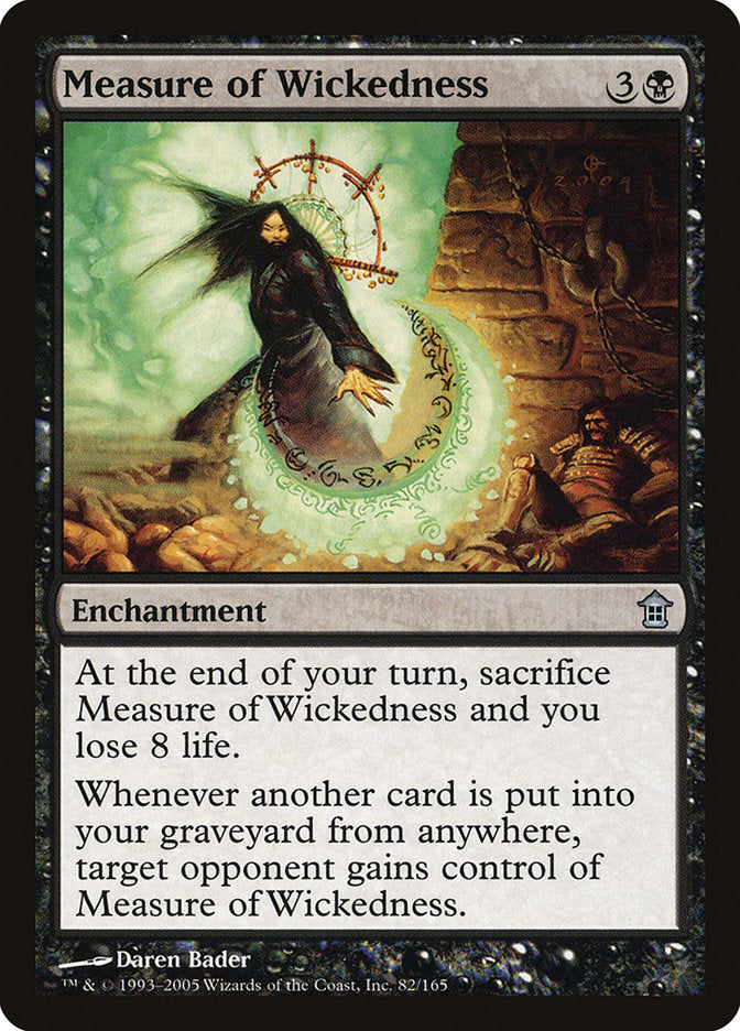 Measure of Wickedness [Saviors of Kamigawa] | GrognardGamesBatavia