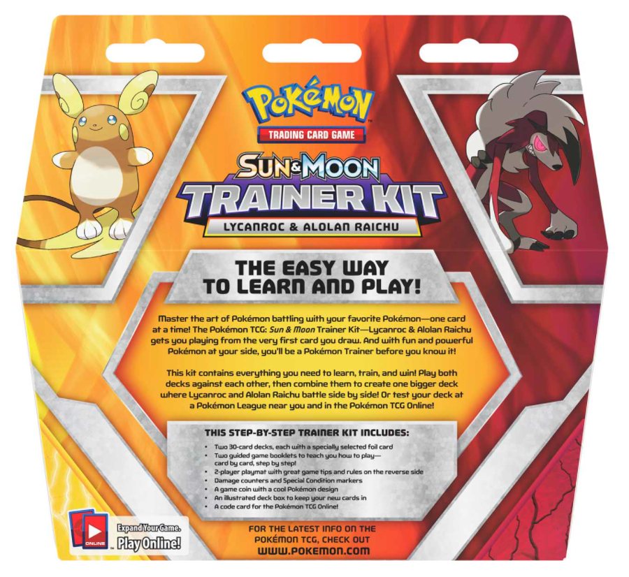 Sun & Moon - Trainer Kit (Lycanroc & Alolan Raichu) | GrognardGamesBatavia