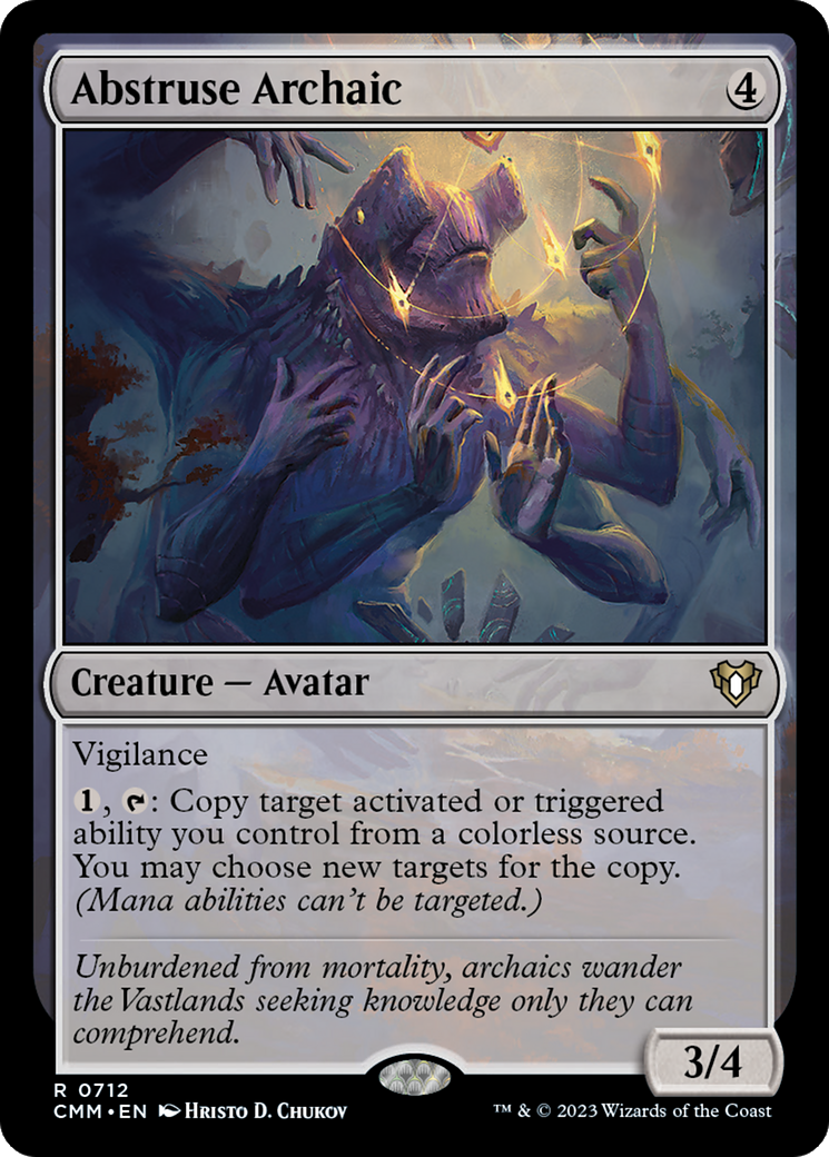 Abstruse Archaic [Commander Masters] | GrognardGamesBatavia