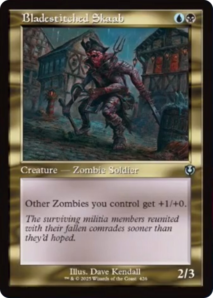 Bladestitched Skaab (Retro Frame) [Innistrad Remastered] | GrognardGamesBatavia