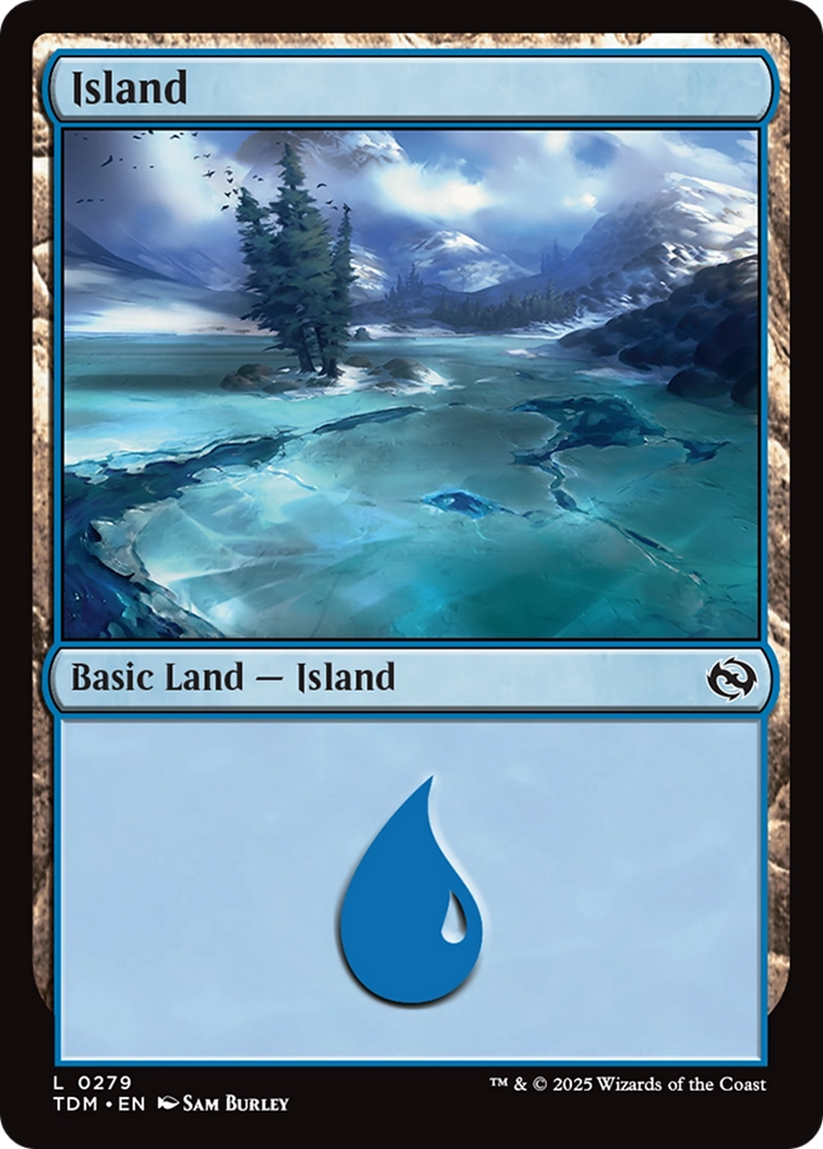Island (0279) [Tarkir: Dragonstorm] | GrognardGamesBatavia