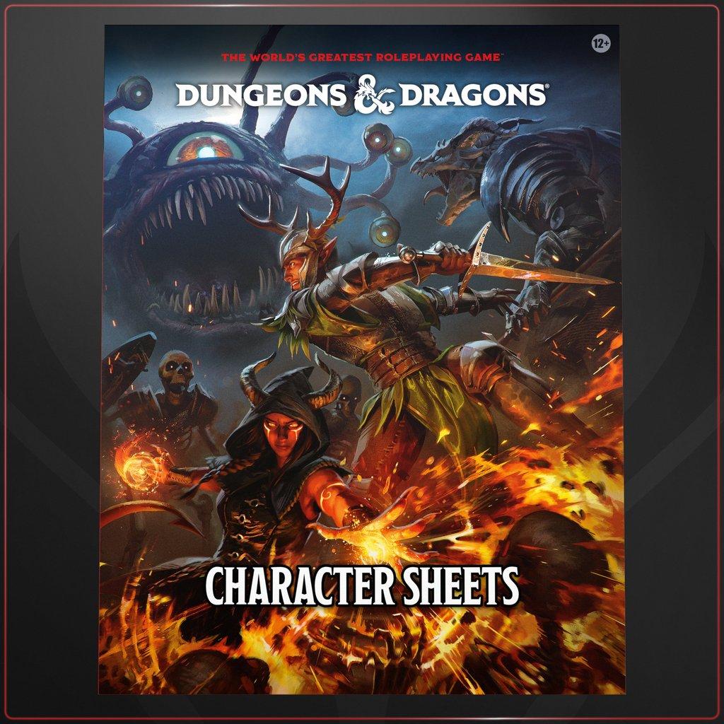 Dungeons & Dragons Character Sheets | GrognardGamesBatavia