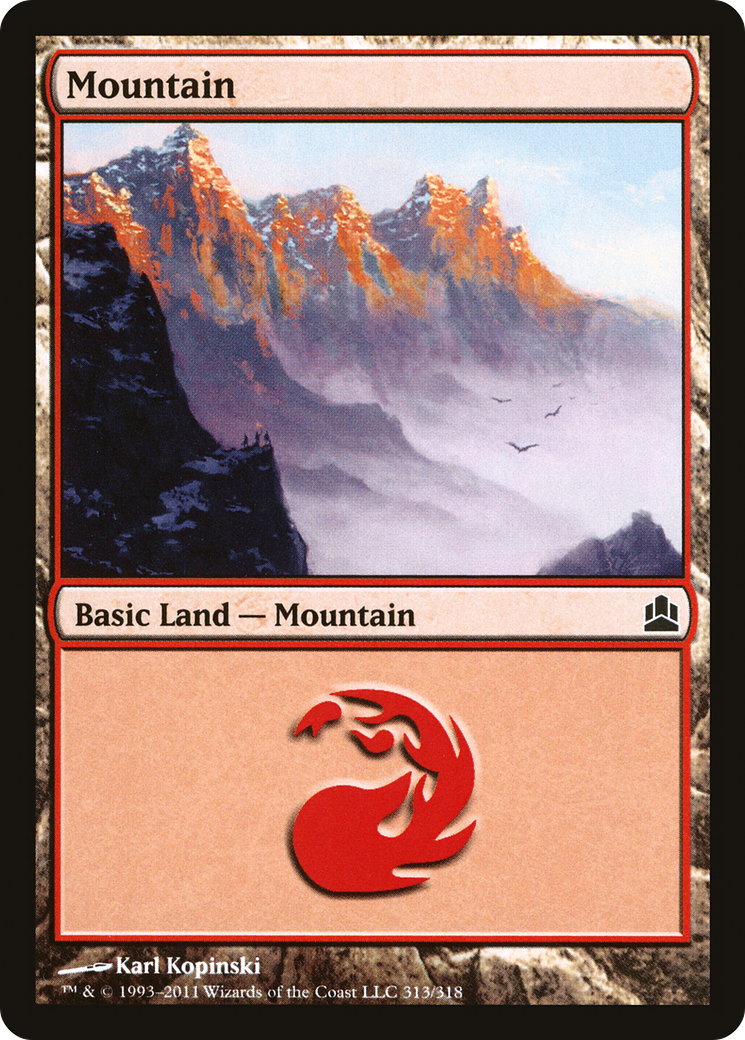 Mountain (313) [Commander 2011] | GrognardGamesBatavia