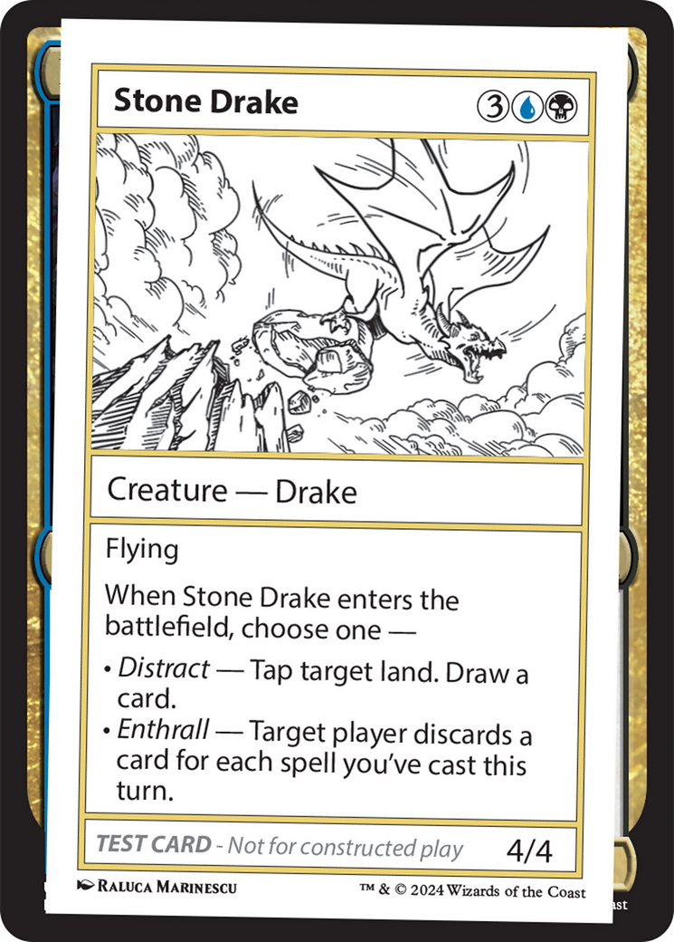 Stone Drake [Mystery Booster 2 Playtest Cards] | GrognardGamesBatavia