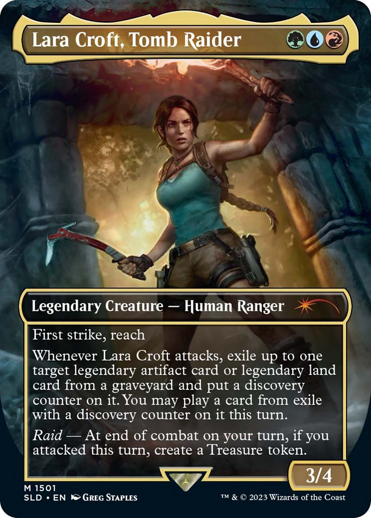 Lara Croft, Tomb Raider [Secret Lair Drop Series] | GrognardGamesBatavia