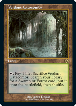 Verdant Catacombs (Retro Foil Etched) [Modern Horizons 2] | GrognardGamesBatavia