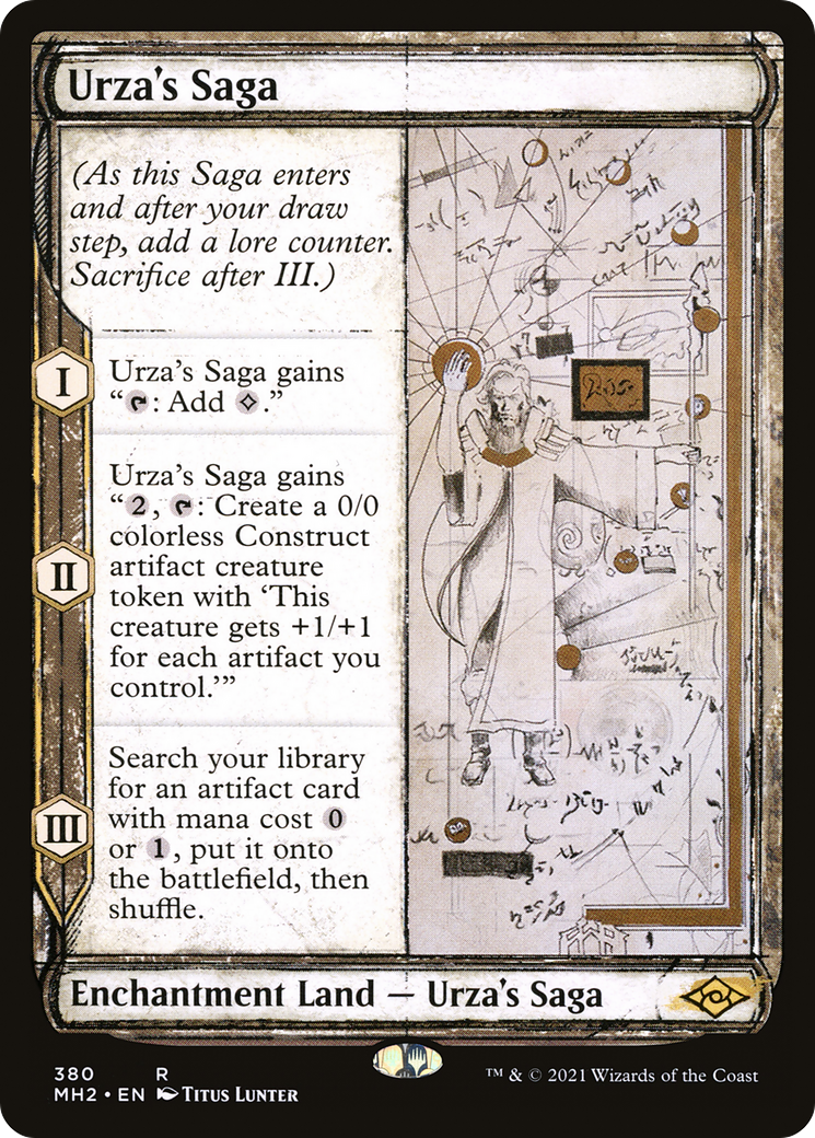 Urza's Saga (Sketch) [Modern Horizons 2] | GrognardGamesBatavia