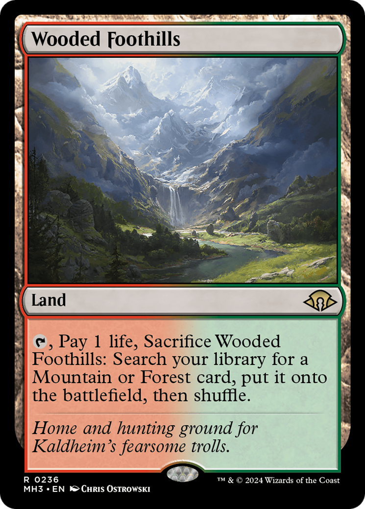 Wooded Foothills [Modern Horizons 3] | GrognardGamesBatavia