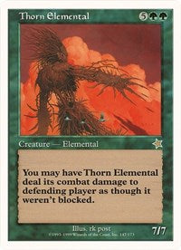 Thorn Elemental (Oversized) [Oversize Cards] | GrognardGamesBatavia