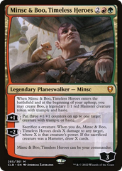 Minsc & Boo, Timeless Heroes (Promo Pack) [The Lost Caverns of Ixalan Promos] | GrognardGamesBatavia