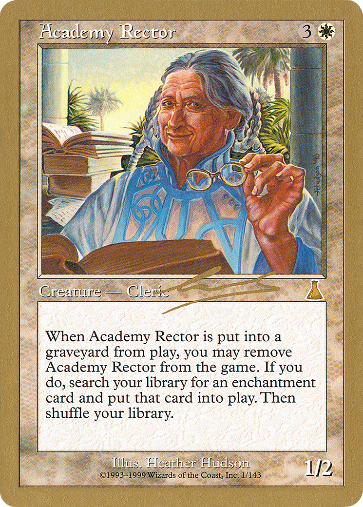 Academy Rector (Nicolas Labarre) [World Championship Decks 2000] | GrognardGamesBatavia