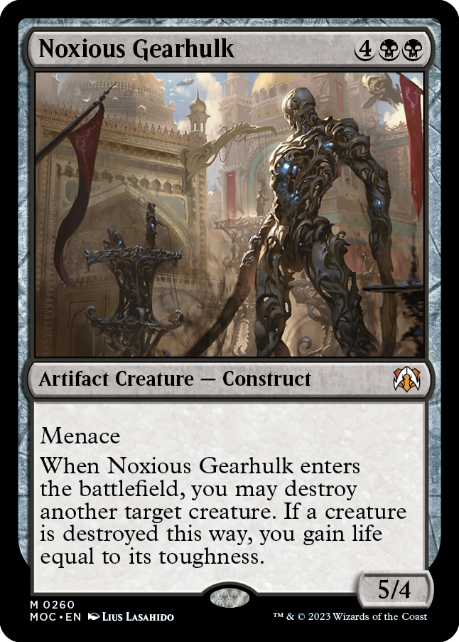 Noxious Gearhulk [March of the Machine Commander] | GrognardGamesBatavia