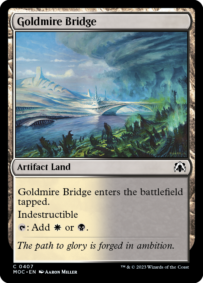 Goldmire Bridge [March of the Machine Commander] | GrognardGamesBatavia