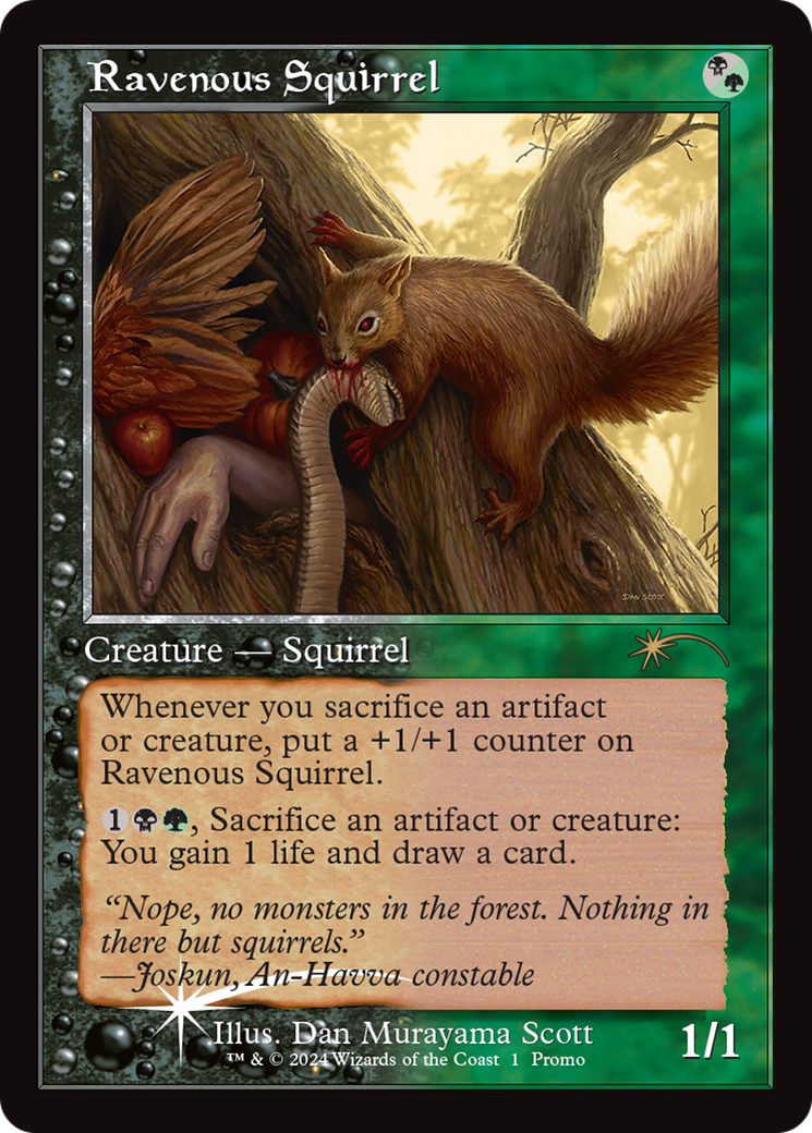 Ravenous Squirrel (Open House) [Wizards Play Network 2024] | GrognardGamesBatavia