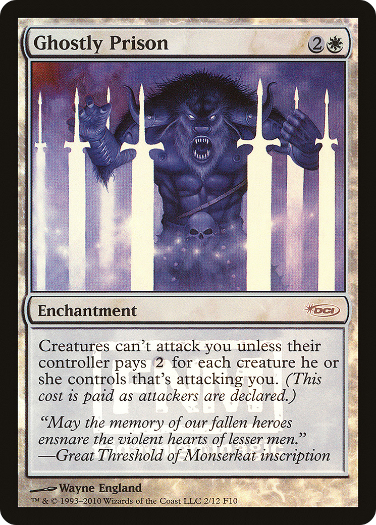 Ghostly Prison [Friday Night Magic 2010] | GrognardGamesBatavia