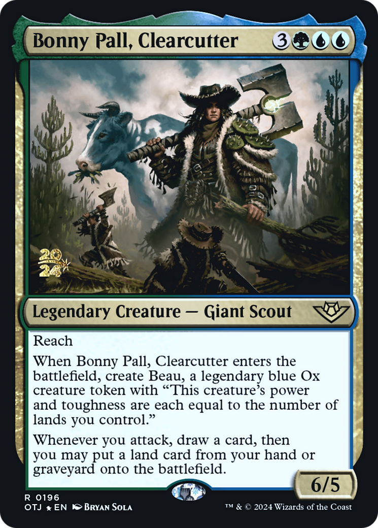 Bonny Pall, Clearcutter [Outlaws of Thunder Junction Prerelease Promos] | GrognardGamesBatavia