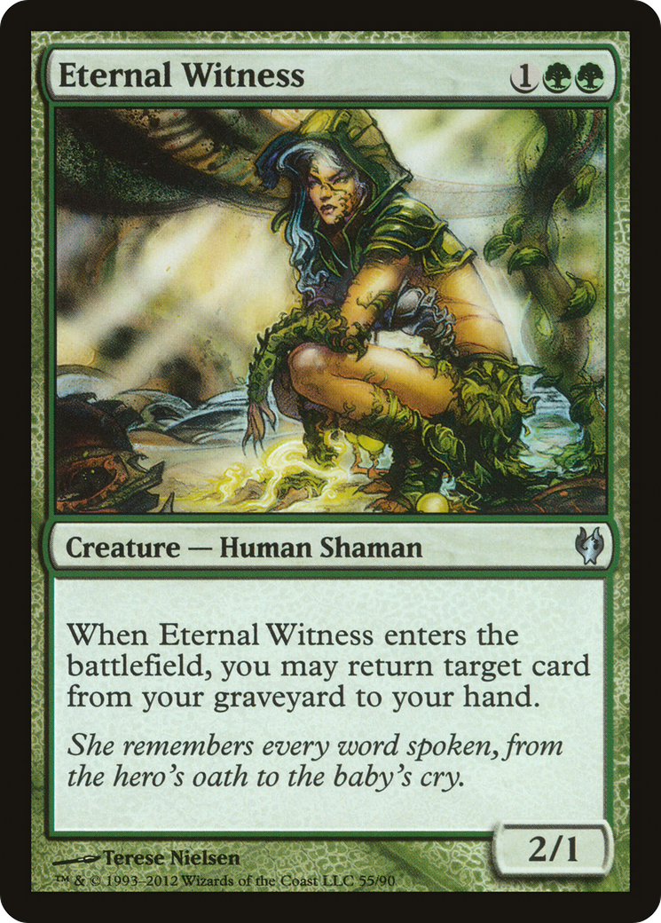 Eternal Witness [Duel Decks: Izzet vs. Golgari] | GrognardGamesBatavia