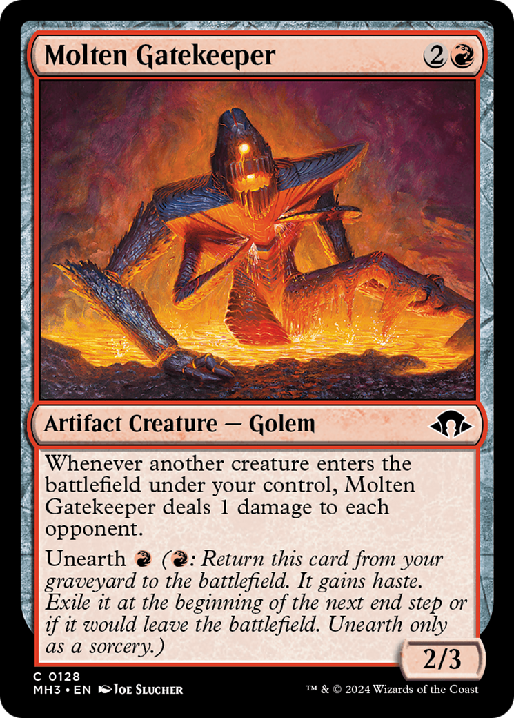 Molten Gatekeeper [Modern Horizons 3] | GrognardGamesBatavia