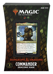 Dungeons & Dragons: Adventures in the Forgotten Realms - Commander Deck (Draconic Rage) | GrognardGamesBatavia